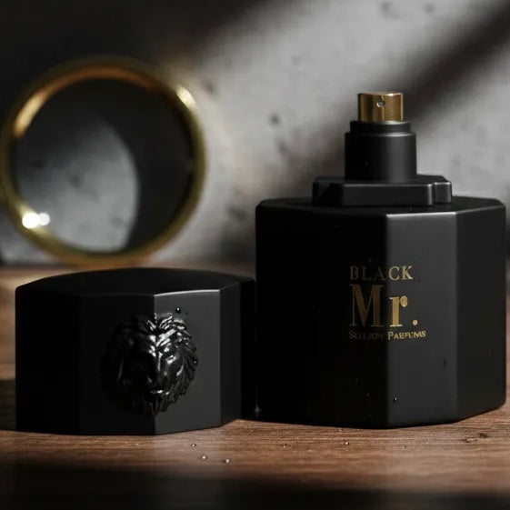 Black Mr. by Sillion Parfums – Eau de Parfum Intense | 100ml / 3.3 Fl. Oz