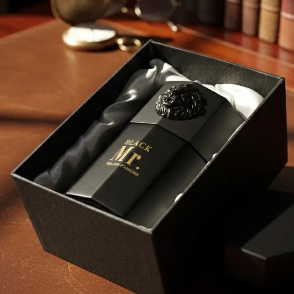 Black Mr. by Sillion Parfums – Eau de Parfum Intense | 100ml / 3.3 Fl. Oz
