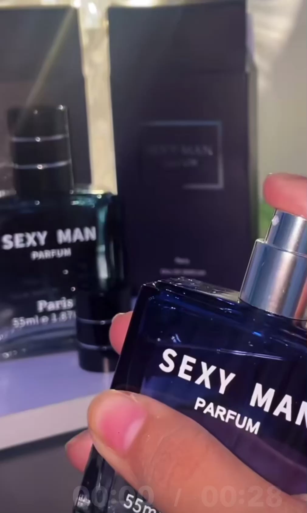 Sexy Man Parfum Paris | Men's Cologne — Blue, Green & Set — 55ml